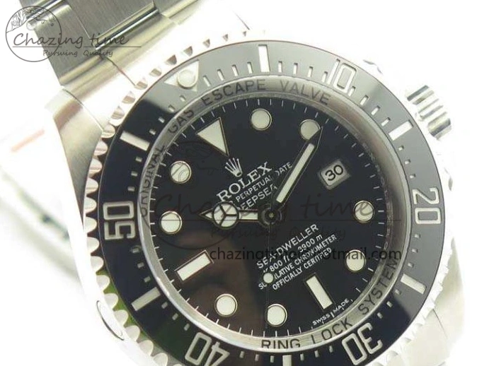 SH3135 116660 1:1 Bracelet Edition ARF Best DEEPSEA Case And SS Black 904L Sea-Dweller 0324